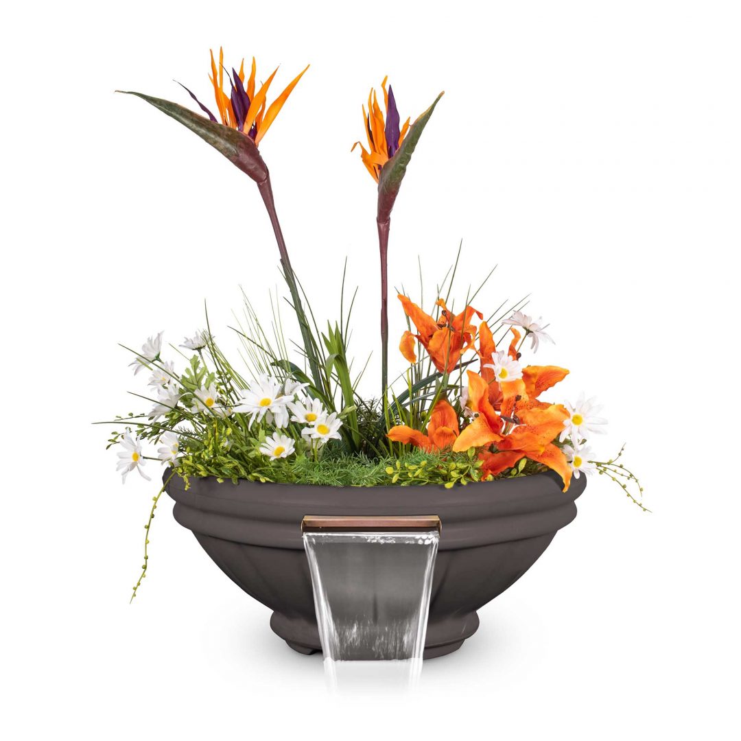 The Outdoor Plus Roma Planter & Water Bowl | GFRC Concrete