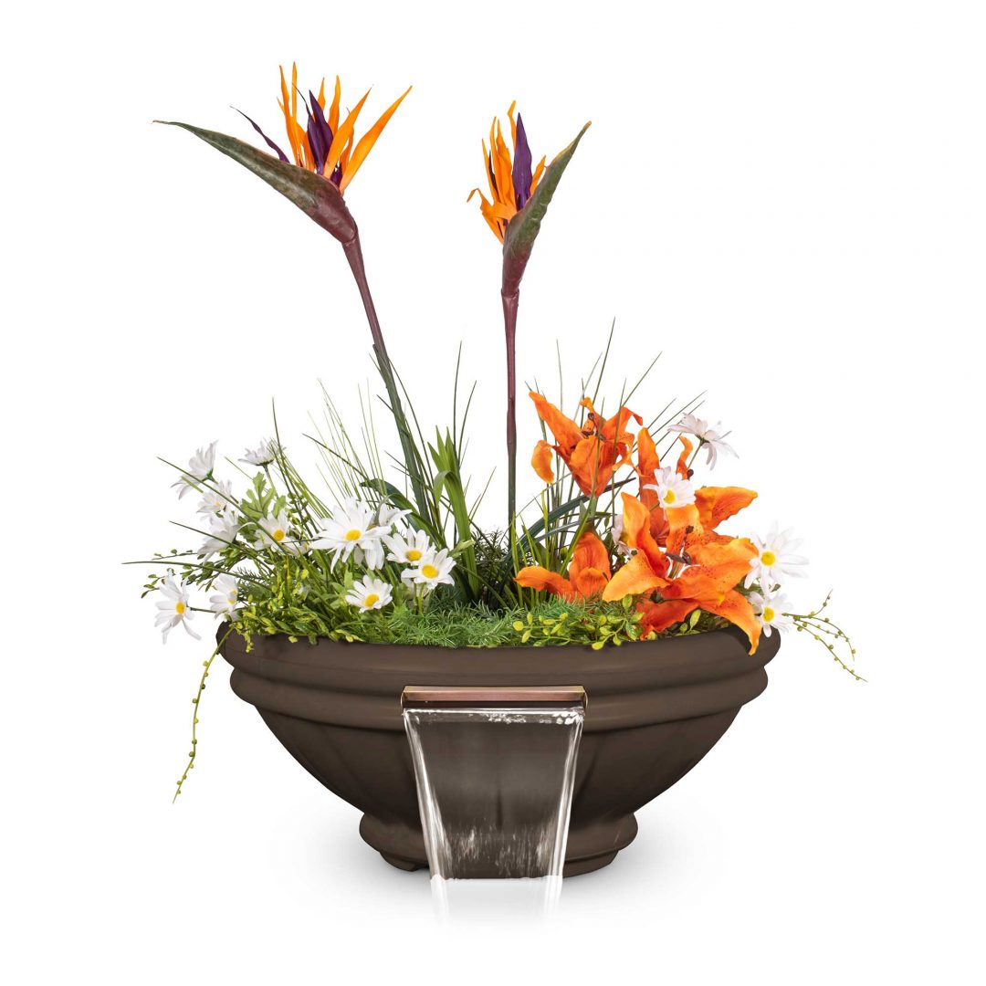 The Outdoor Plus Roma Planter & Water Bowl | GFRC Concrete