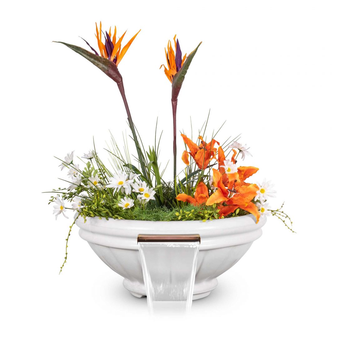 The Outdoor Plus Roma Planter & Water Bowl | GFRC Concrete