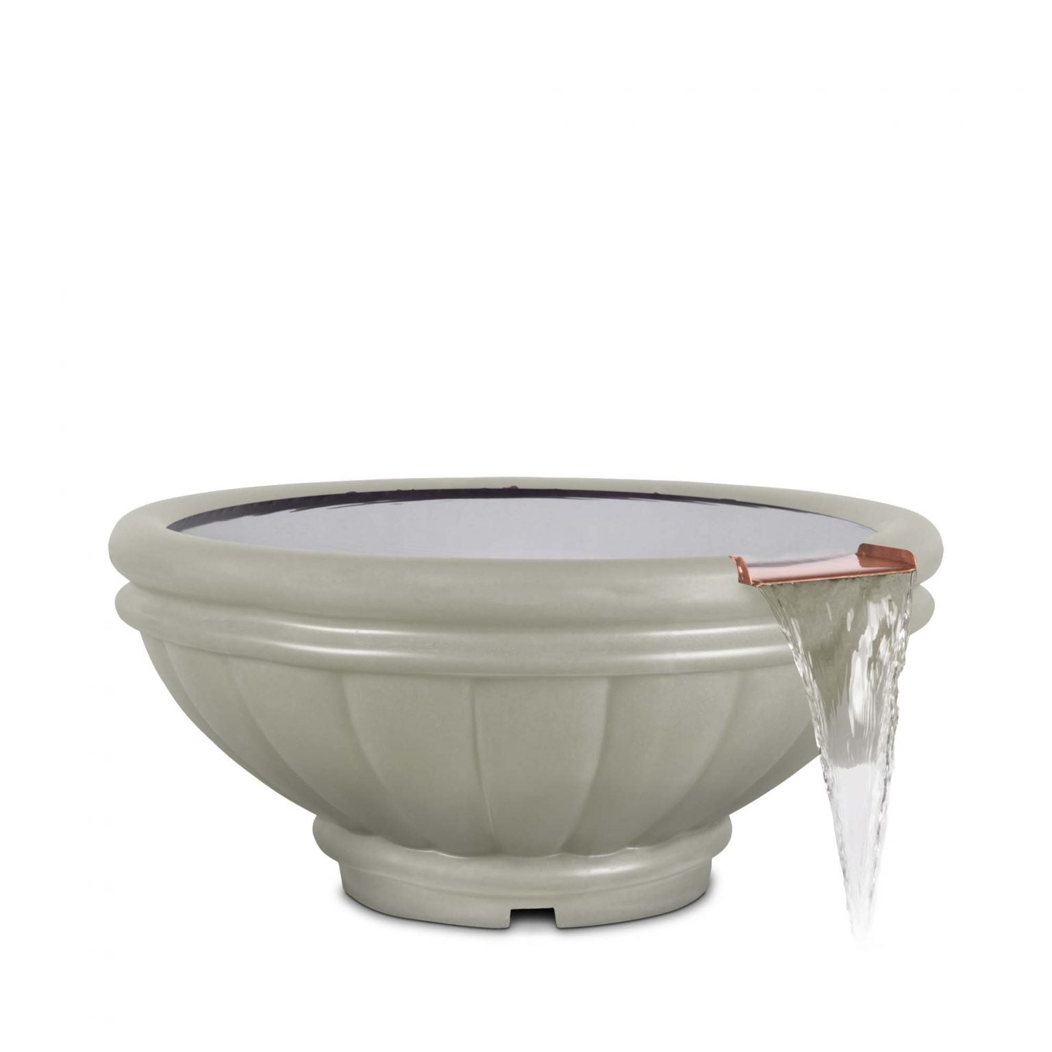 The Outdoor Plus Roma Water Bowl | GFRC Concrete