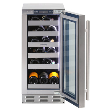Sapphire 15" Indoor Single Zone Wine Refrigerator - SW15SZ-2