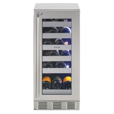 Sapphire 15" Indoor Single Zone Wine Refrigerator - SW15SZ-1