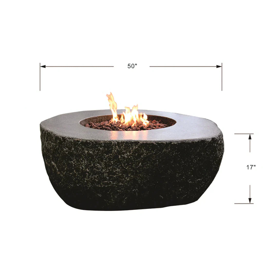 Elementi Fiery Rock Fire Table