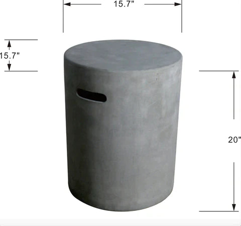 Elementi Tank Cover Light Grey ONB01-102LG