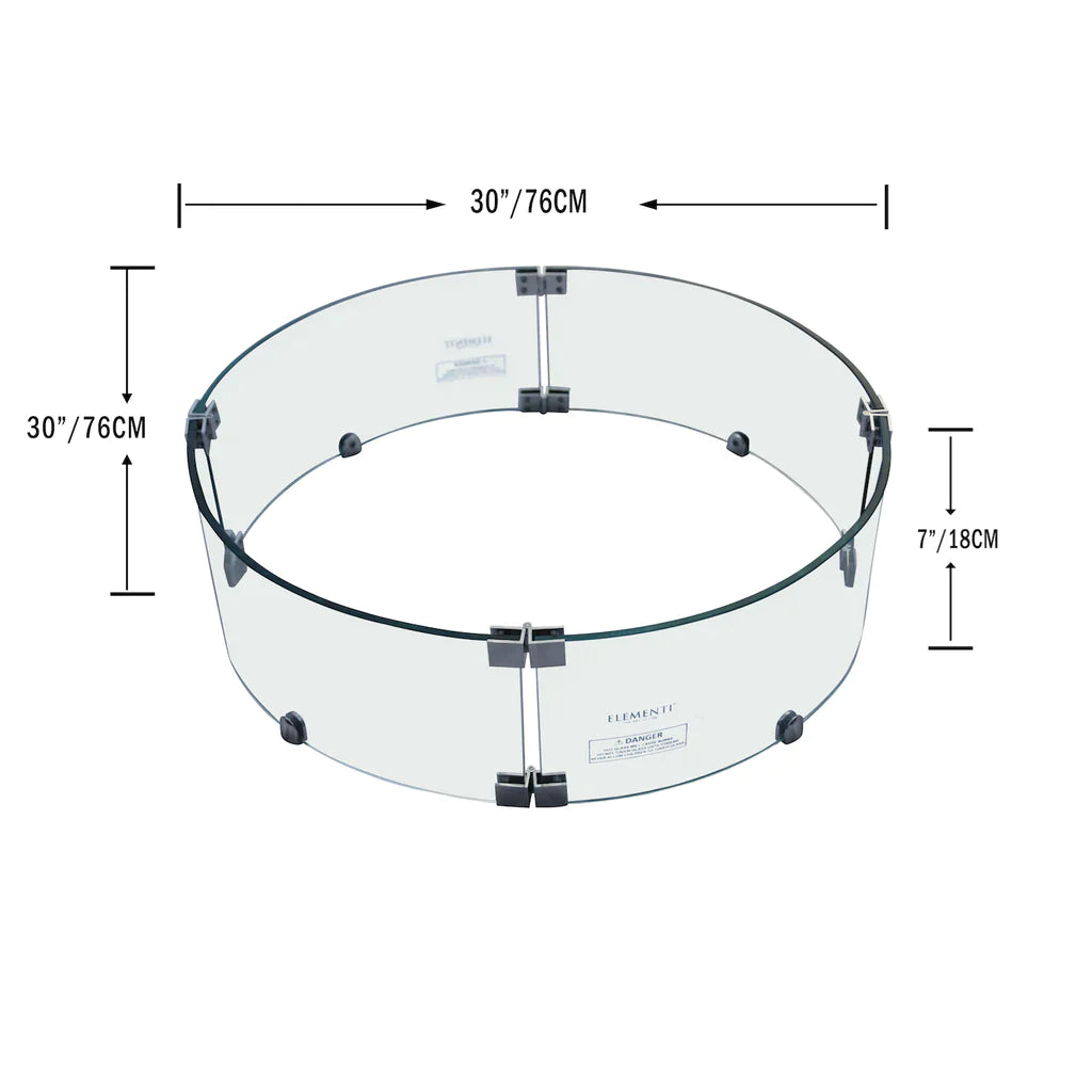 Elementi Wind Screens for Lunar Bowl/Fiery Rock ONC05-002