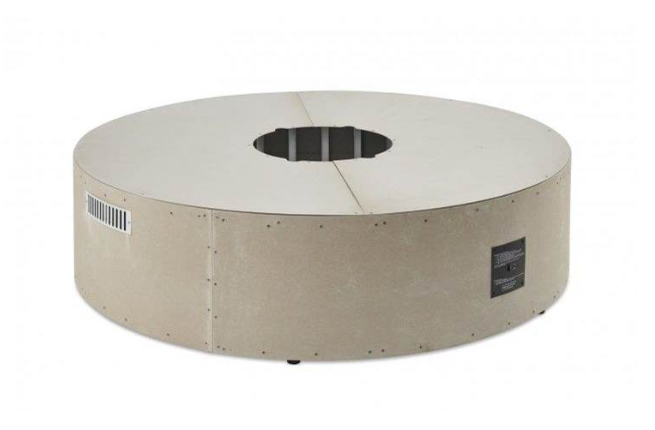 The Outdoor Greatroom | 60" Round Ready-to-Finish Fire Pit Table | BI28DSING Burner | DSI