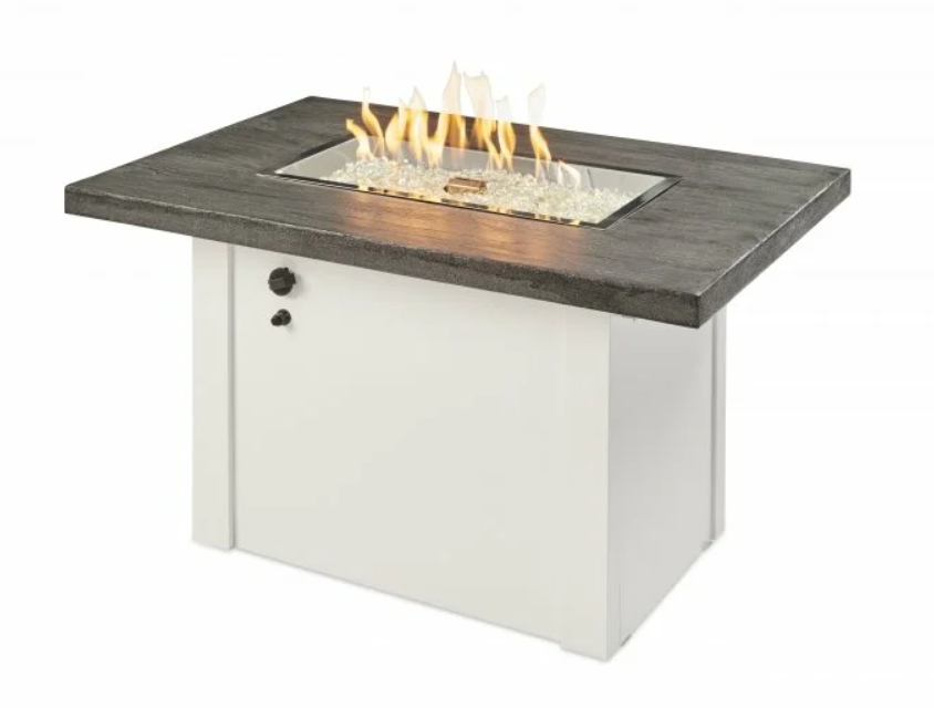 The Outdoor Greatroom | Havenwood Rectangular Gas Fire Pit Table