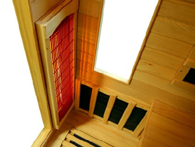 Vital Saunas | Premier 1-Person Sauna - Hemlock