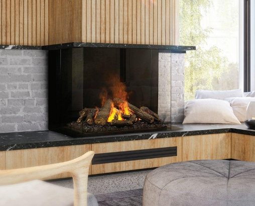 Dimplex e-MatriX Three-Sided Built-in Electric Firebox