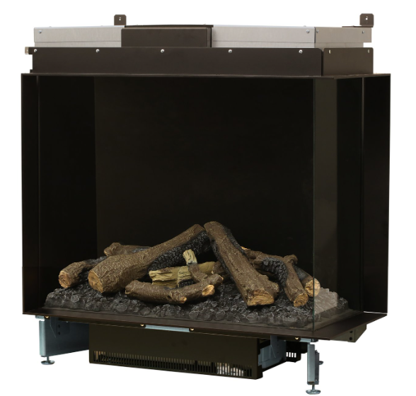 Dimplex e-MatriX Two-Sided Built-in Electric Firebox, Right-facing