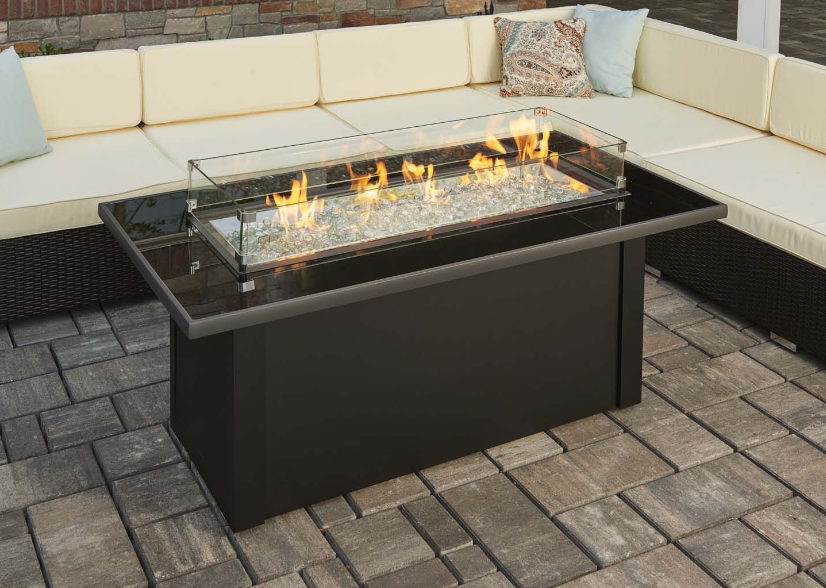 The Outdoor Greatroom | Monte Carlo Linear Gas Fire Pit Table