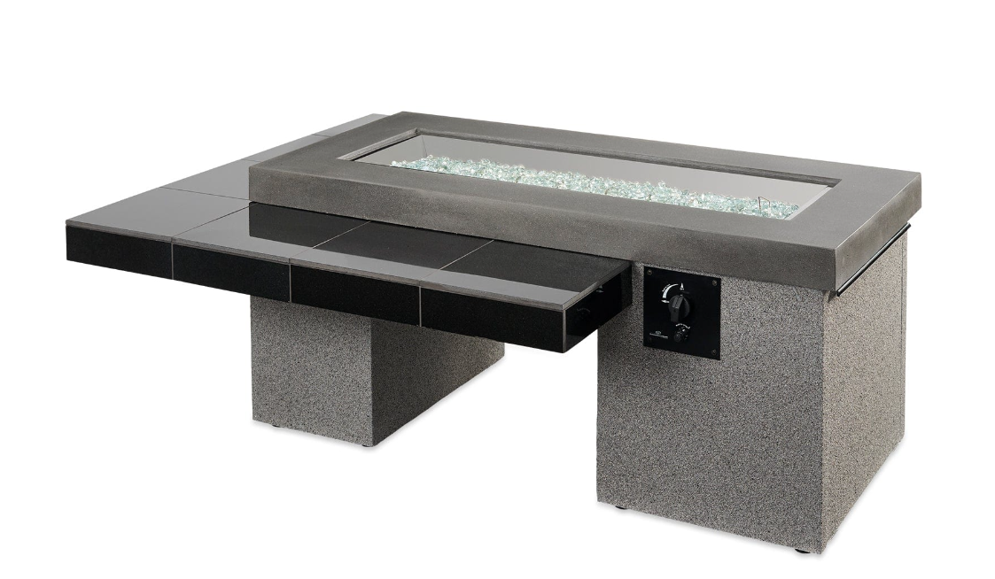 The Outdoor Greatroom | Uptown Linear Gas Fire Pit Table