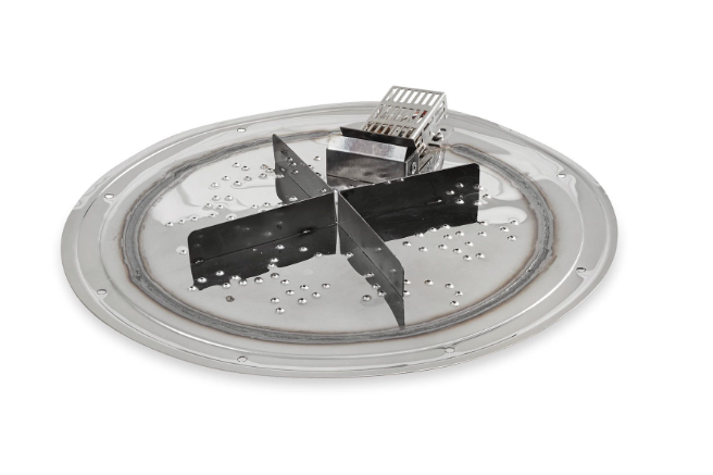 The Outdoor Greatroom | 28" Round Stainless Steel Gas Burner