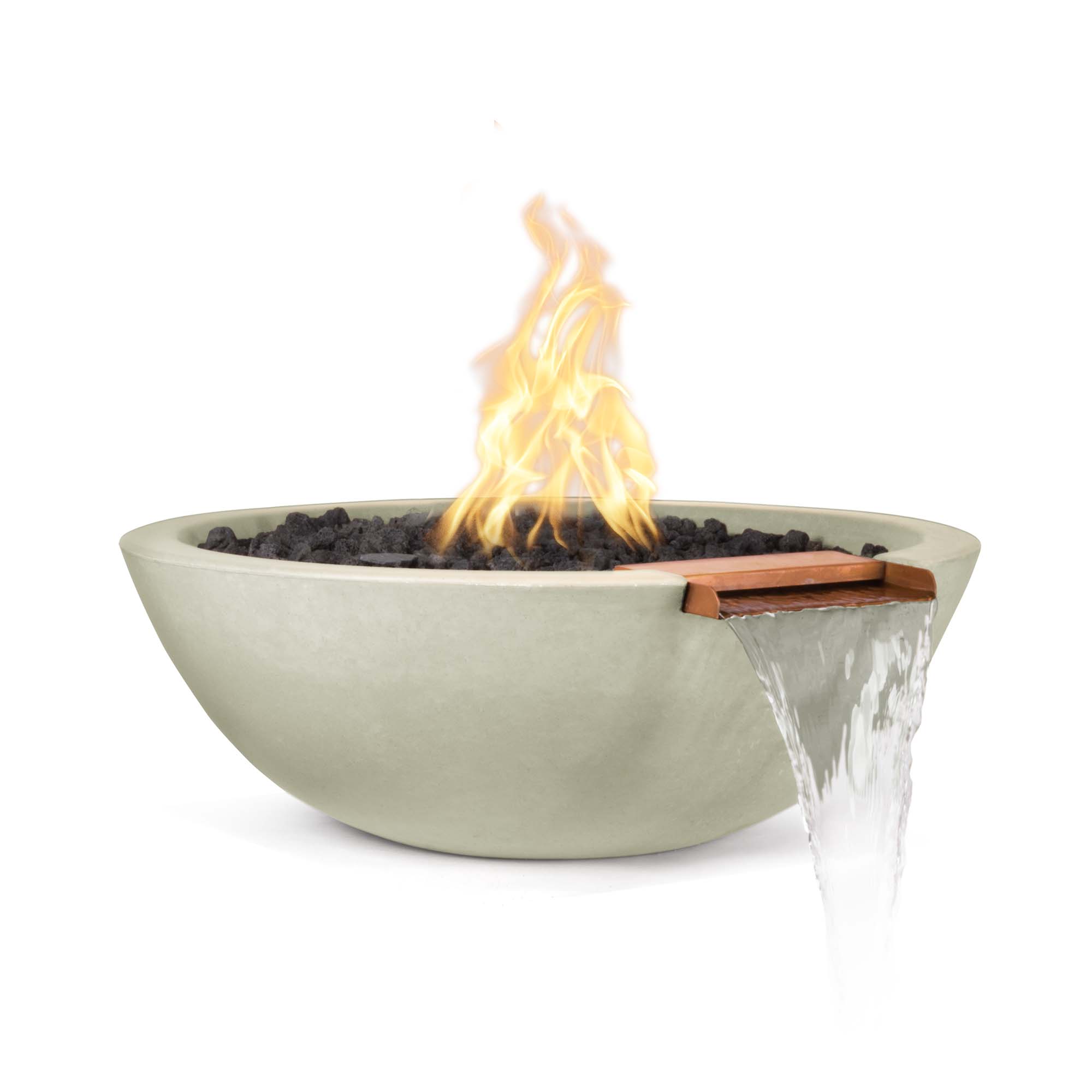 The Outdoor Plus Sedona Fire & Water Bowl | GFRC Concrete