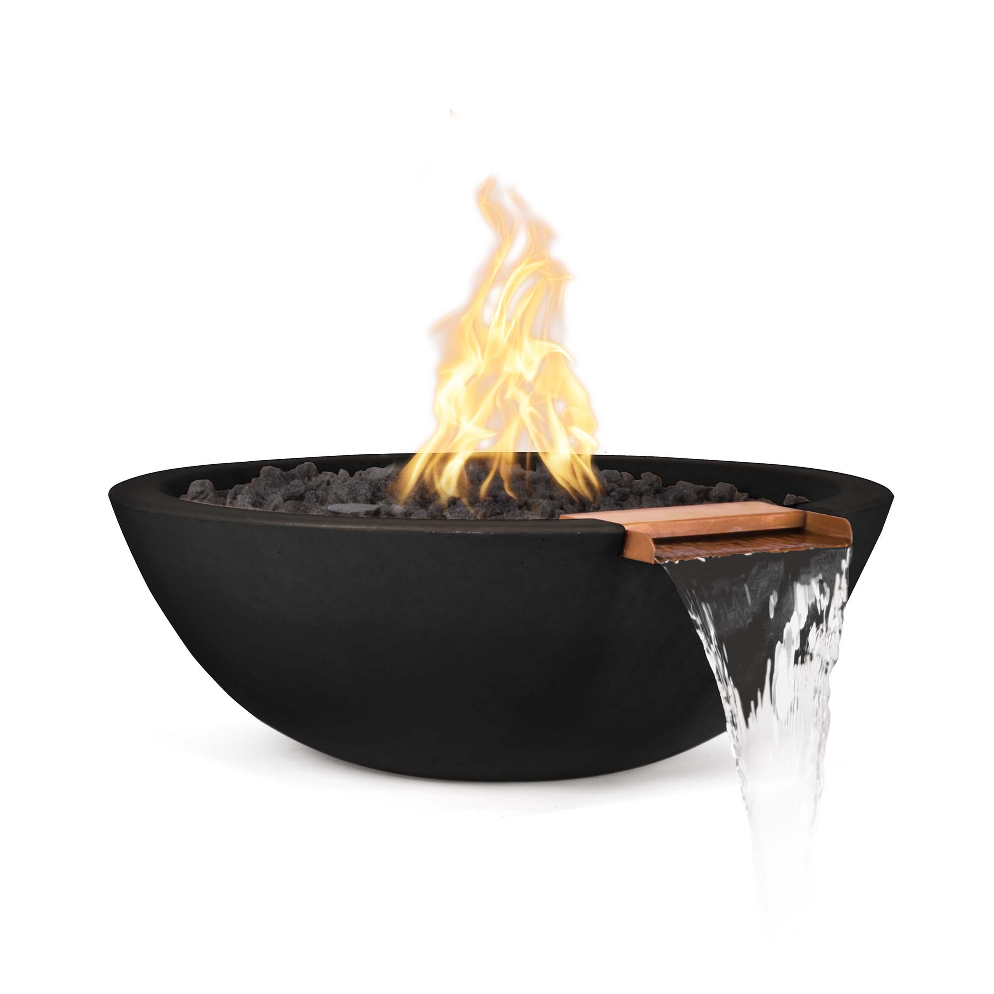 The Outdoor Plus Sedona Fire & Water Bowl | GFRC Concrete