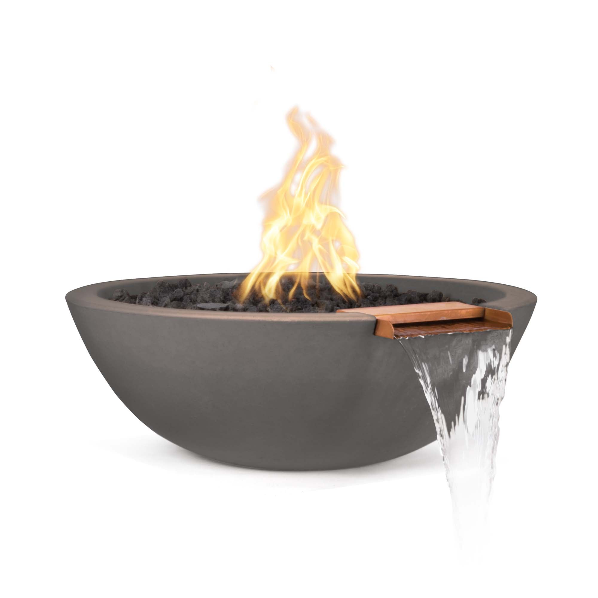 The Outdoor Plus Sedona Fire & Water Bowl | GFRC Concrete