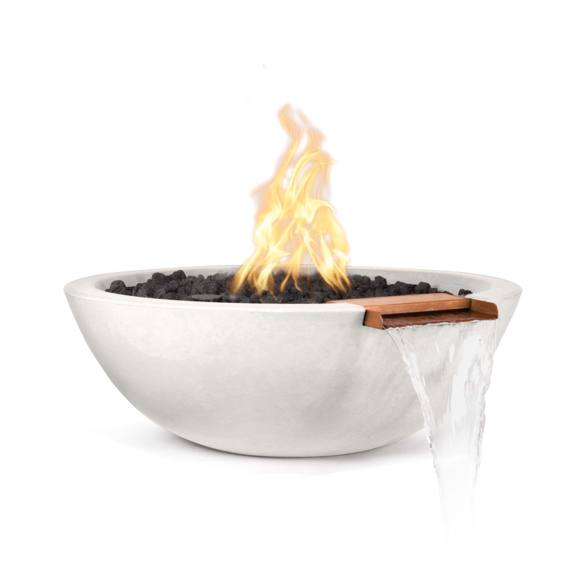 The Outdoor Plus Sedona Fire & Water Bowl | GFRC Concrete