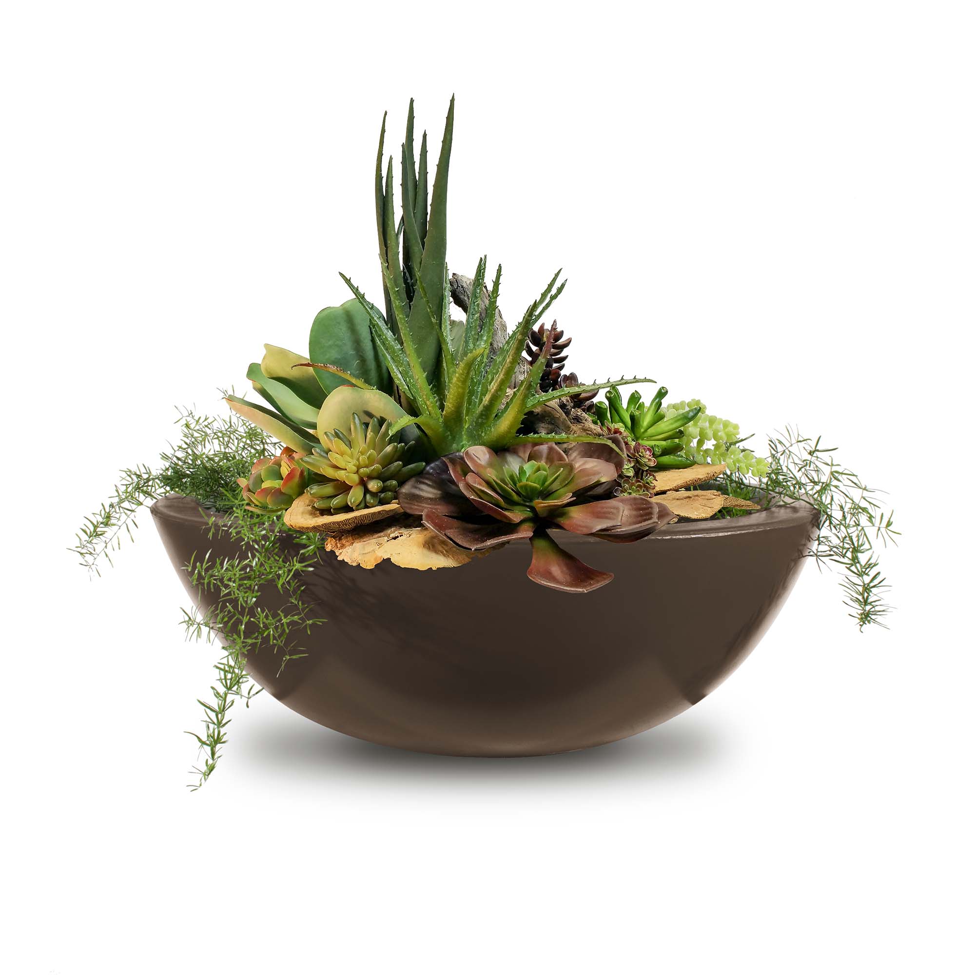 The Outdoor Plus Sedona Planter Bowl | GFRC Concrete