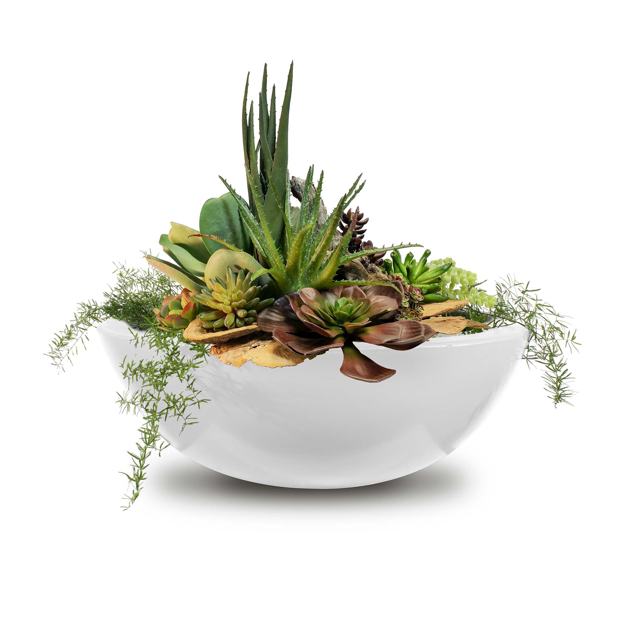 The Outdoor Plus Sedona Planter Bowl | GFRC Concrete