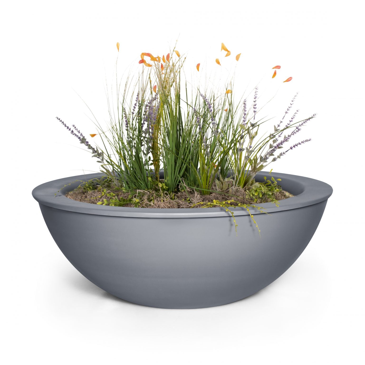 The Outdoor Plus 27" Sedona Planter Bowl | Metal Powder Coat