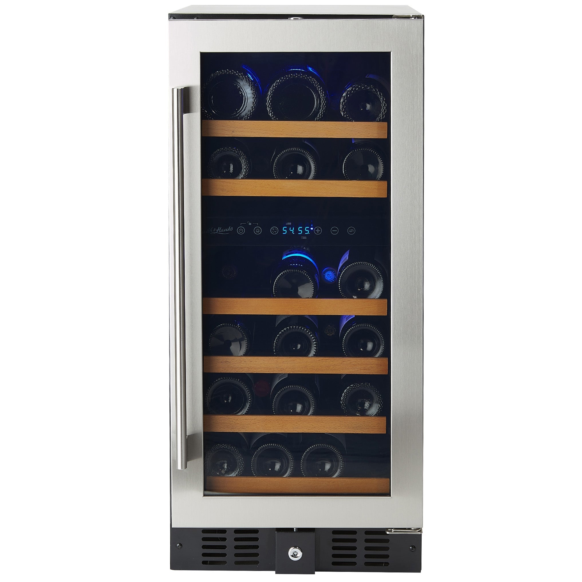 Smith & Hanks 32 Bottle Premium Dual Zone Under Counter Wine Cooler- RE100061