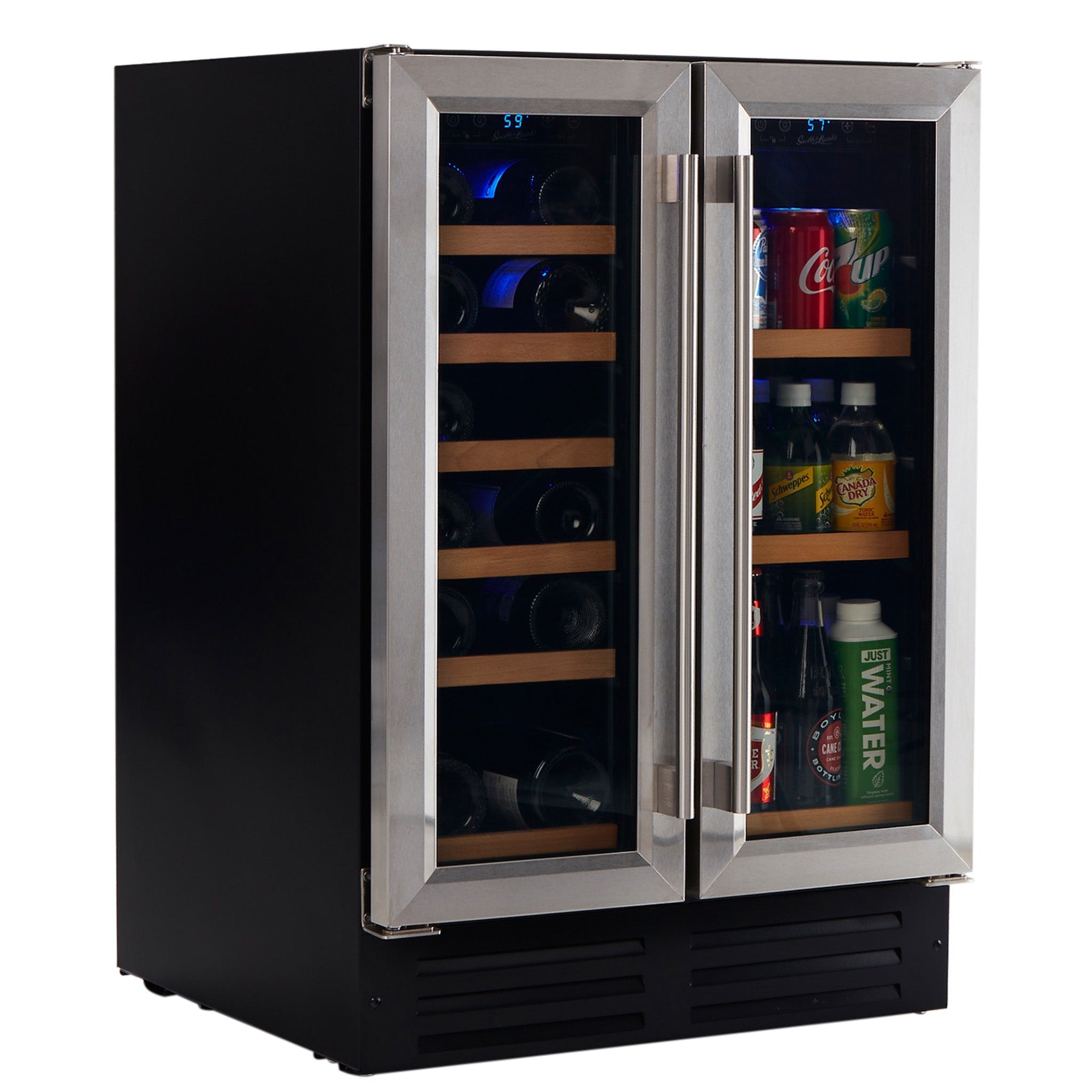 Smith & Hanks Dual Zone Wine and Beverage Fridge- RE100055