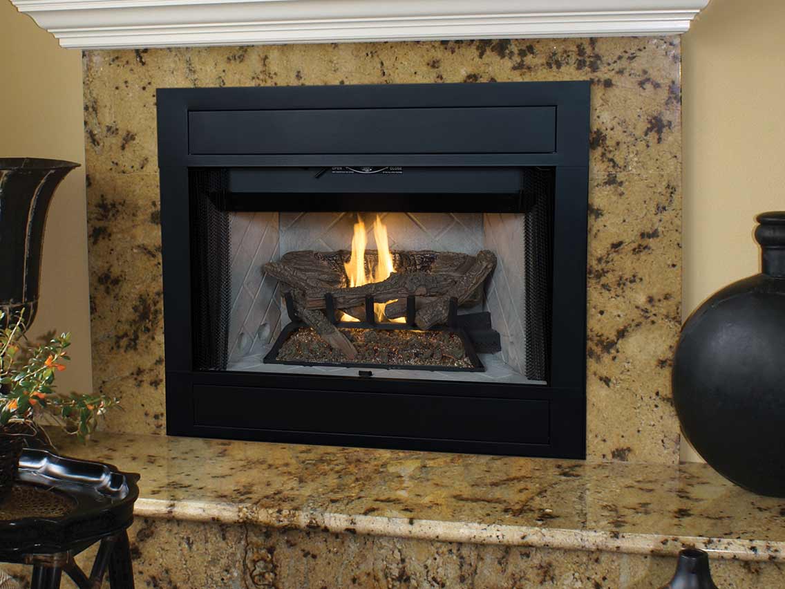 Superior BRT4342 B-Vent Gas Fireplace