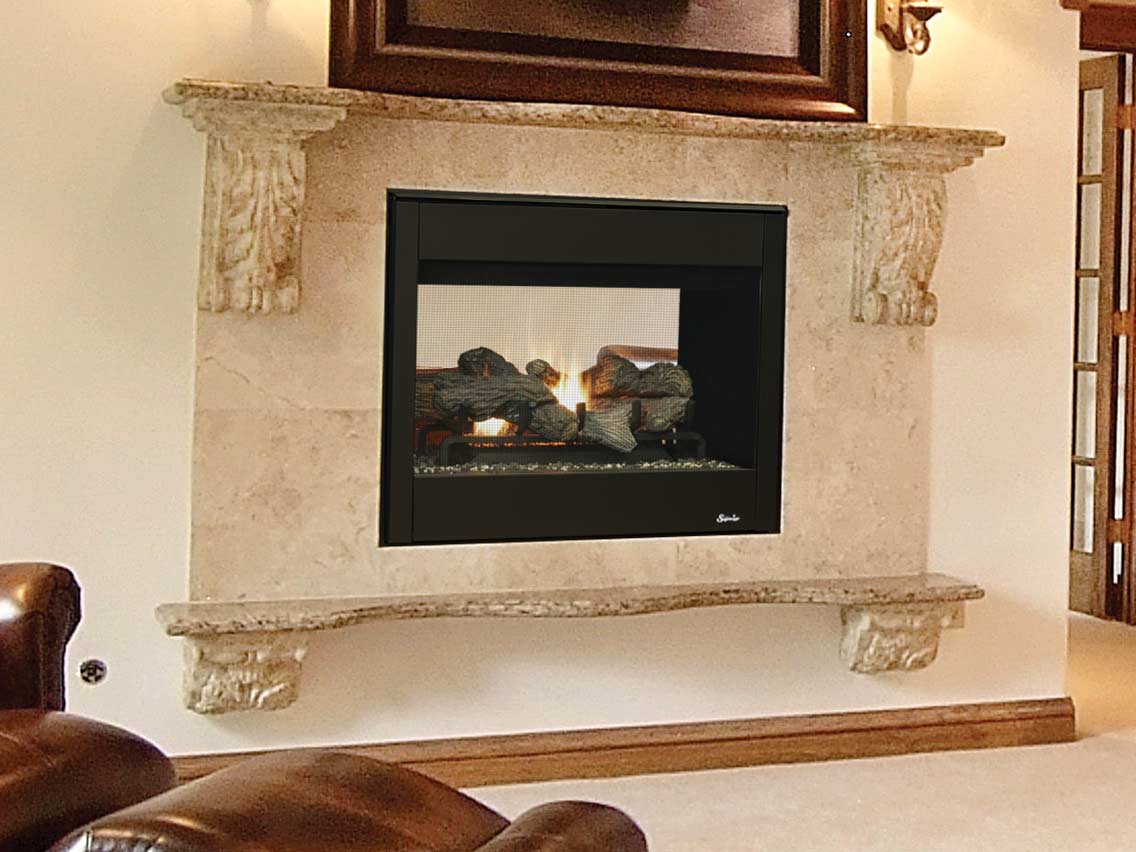 Superior DRT See Through Direct Vent Gas Fireplace