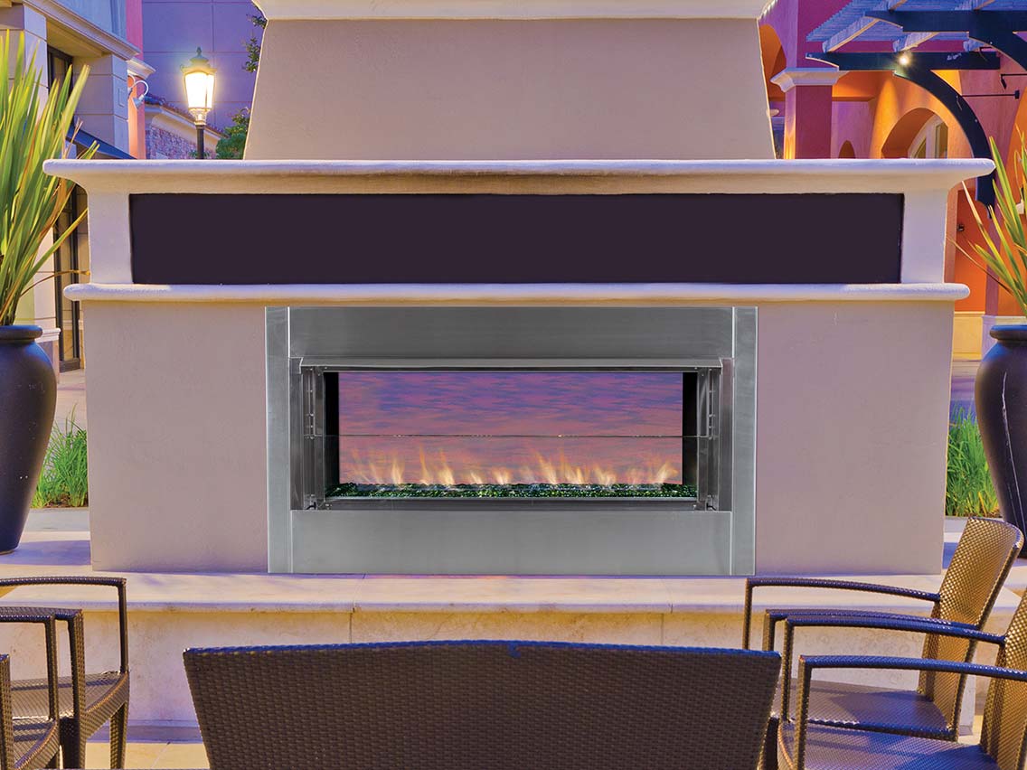 Superior VRE4543 Outdoor Vent Free Gas Fireplace