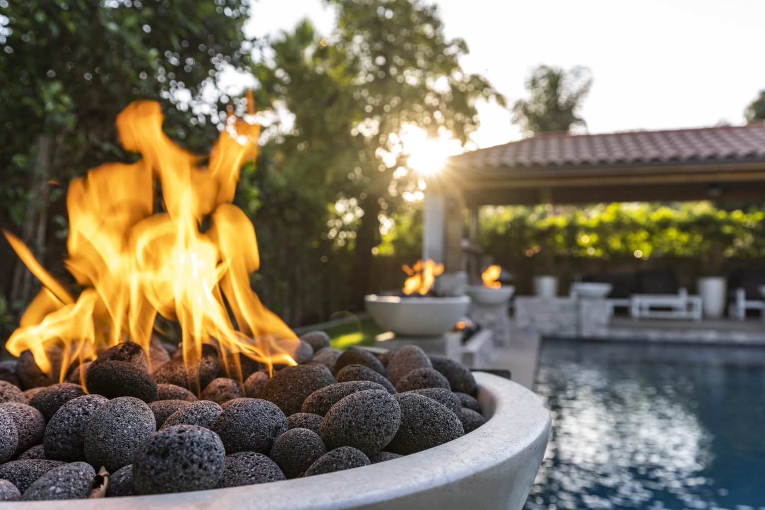 The Outdoor Plus Luna Fire Bowl – GFRC Concrete