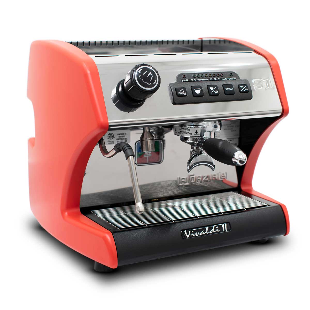 La Spaziale Vivaldi II Espresso Machine In Red