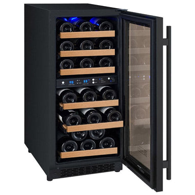 Allavino Allavino 15" 30 Bottle Dual Zone Wine Refrigerator (Black) VSWR30-2BR20