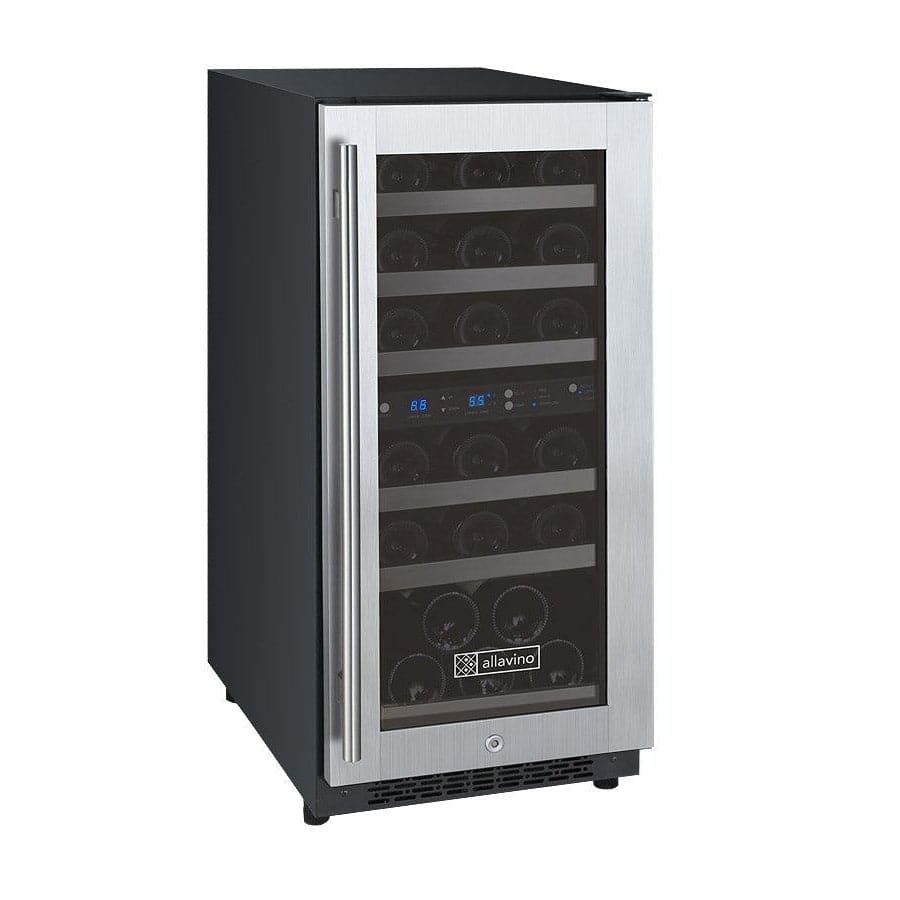 Allavino Allavino 15" 30 Bottle Dual Zone Wine Refrigerator (Stainless Steel) VSWR30-2SR20