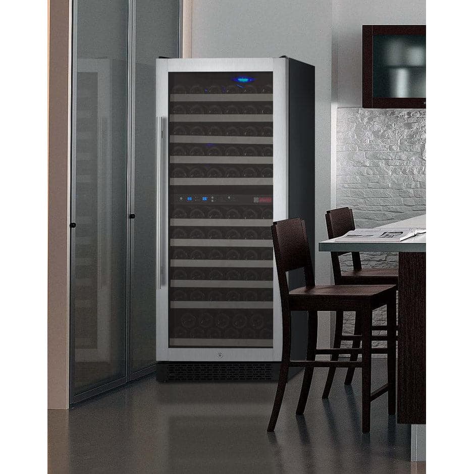 Allavino Allavino 24" Wide 121 Bottle Dual Zone Wine Refrigerator VSWR121-2SR20