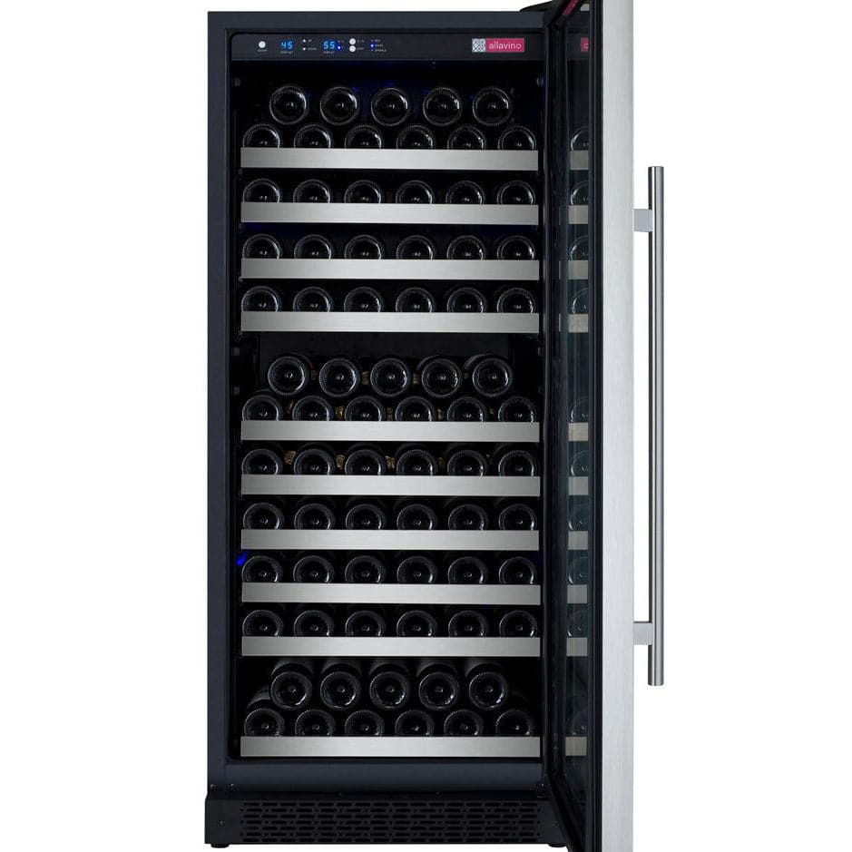 Allavino Allavino 24" Wide 128 Bottle Single Zone Wine Refrigerator VSWR128-1SR20