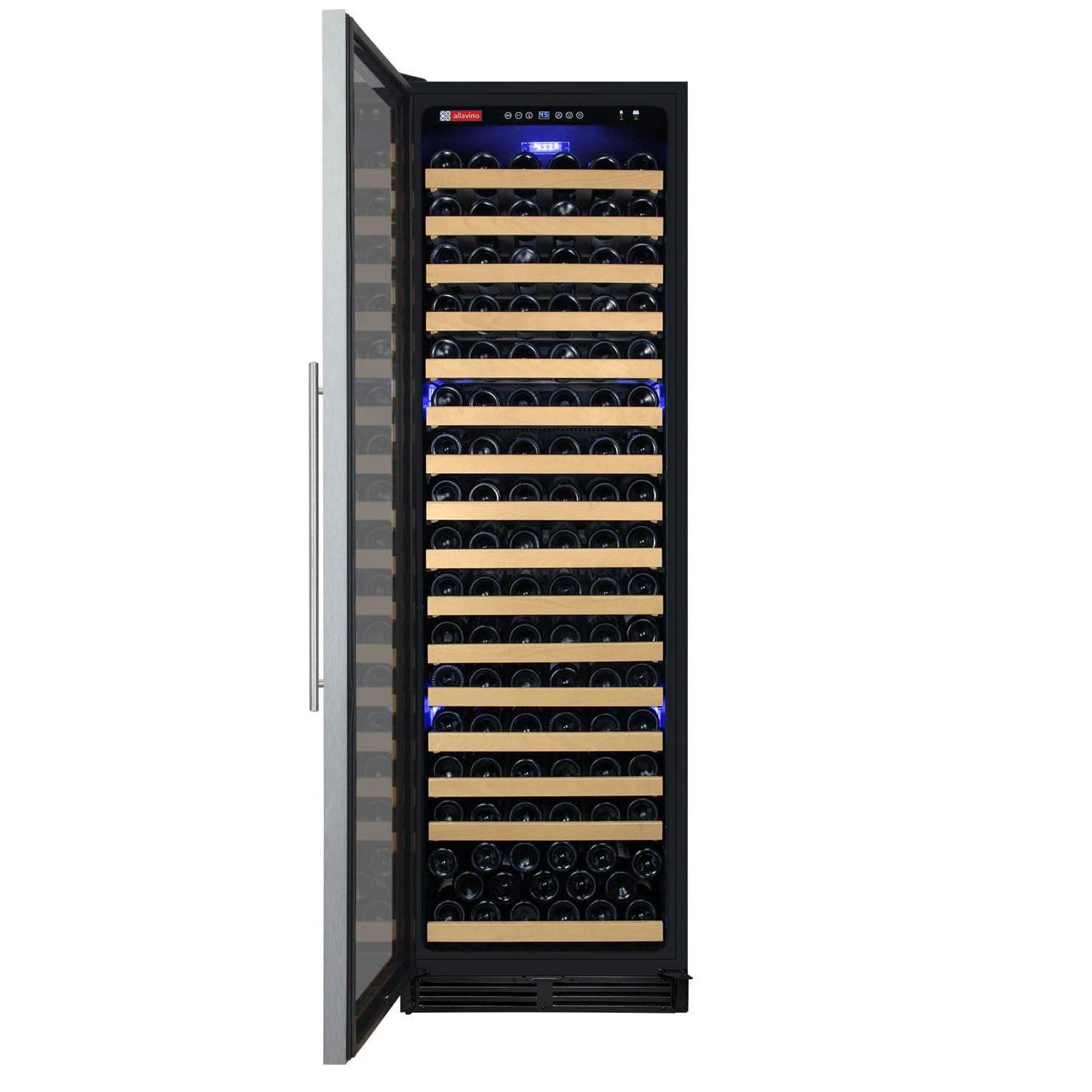 Allavino Allavino 24" Wide 174 Bottle Single Zone Wine Refrigerator YHWR174-1SL20