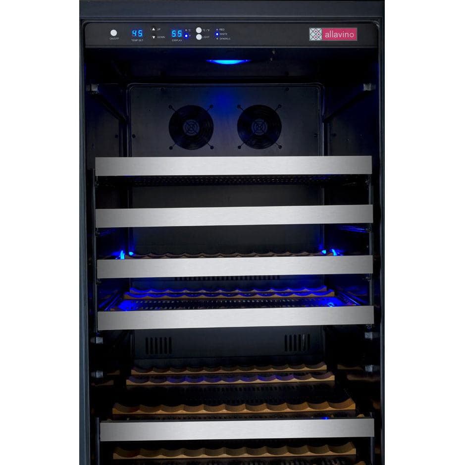 Allavino Allavino 24" Wide 177 Bottle Single Zone Wine Refrigerator VSWR177-1SL20