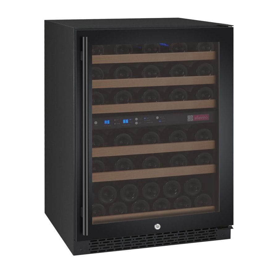 Allavino Allavino 24" Wide 56 Bottle Dual Zone Wine Refrigerator VSWR56-2BR20