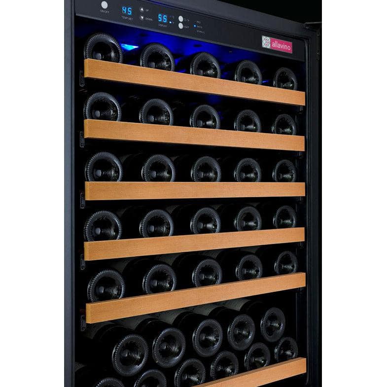 Allavino Allavino 24" Wide 56 Bottle Single Zone Wine Refrigerator VSWR56-1BR20