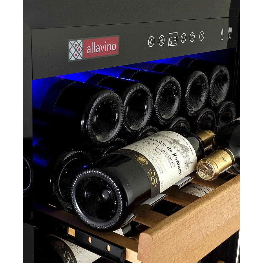 Allavino Allavino 24" Wide 99 Bottle Single Zone Wine Refrigerator YHWR115-1BR20