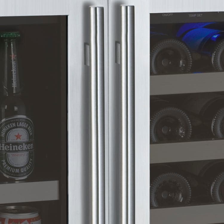 Allavino Allavino 30" Wide 30 Bottle/88 Can Dual Zone Built-In Wine Refrigerator VSWB30-2SF20