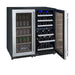 Allavino Allavino 30" Wide 30 Bottle/88 Can Dual Zone Side-by-Side Wine Refrigerator 3Z-VSWB15-3S20