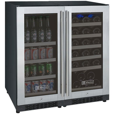 Allavino Allavino 30" Wine & Beverage Refrigerator 3Z-VSWB15-2S20