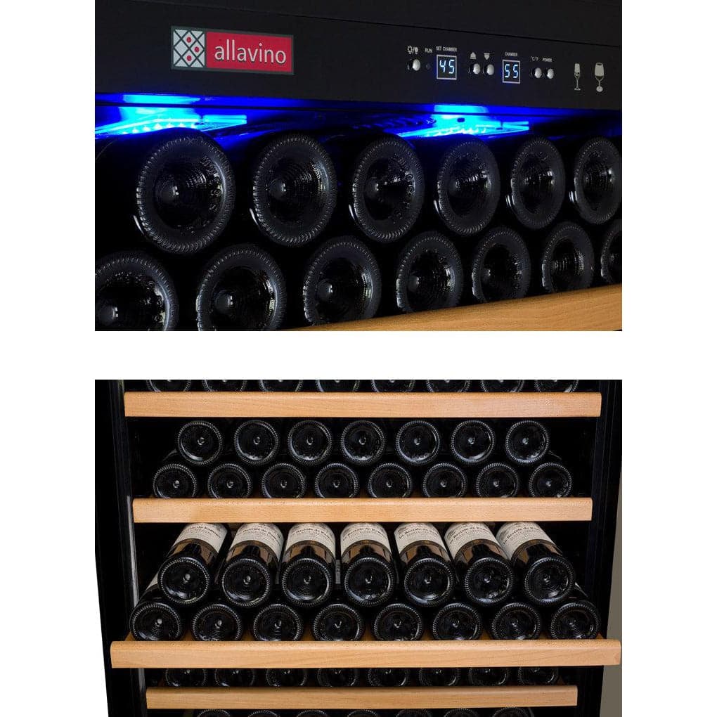 Allavino Allavino 32" Wide 277 Bottle Single Zone Wine Refrigerator YHWR305-1SL20