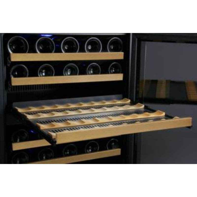 Allavino Allavino 47" Wide 112 Bottle Dual Zone Side-by-Side Wine Refrigerator 2X-VSWR56-1B20