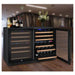 Allavino Allavino 47" Wide 112 Bottle Dual Zone Side-by-Side Wine Refrigerator 2X-VSWR56-1B20