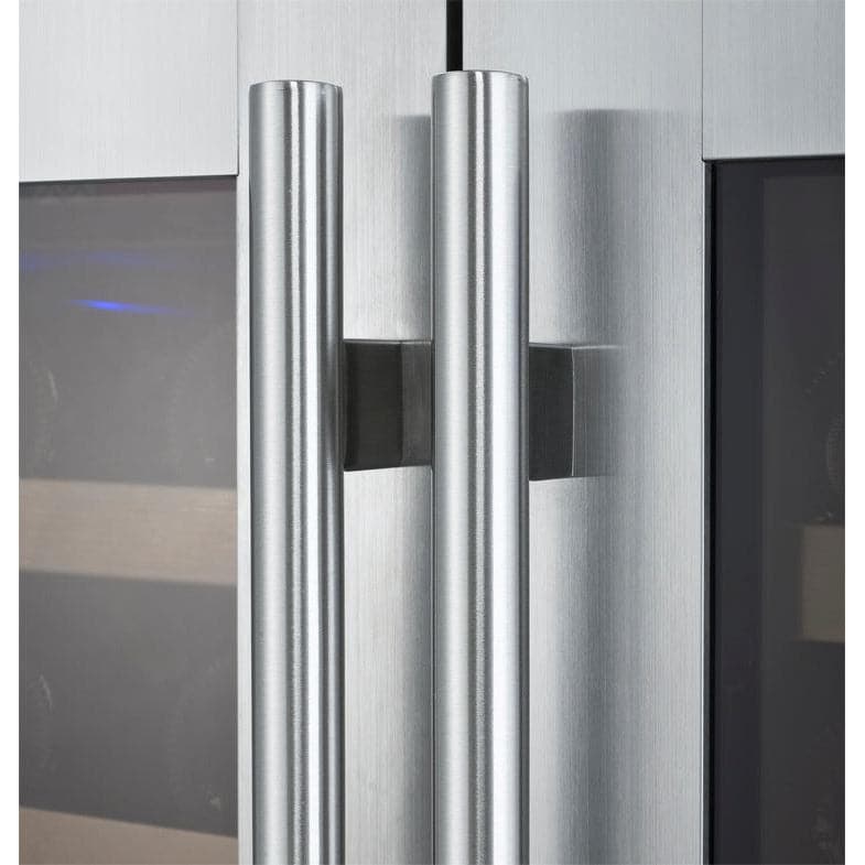 Allavino Allavino 47" Wide 112 Bottle Dual-Zone  Side-by-Side Wine Refrigerator 2X-VSWR56-1S20