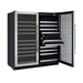 Allavino Allavino 47" Wide 256 Bottle Dual Zone Side-by-Side Wine Refrigerator 2X-VSWR128-1S20