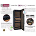 Allavino Allavino 47" Wide  344 Bottle Four Zone Side-by-Side Wine Refrigerator 2X-VSWR172-2B20