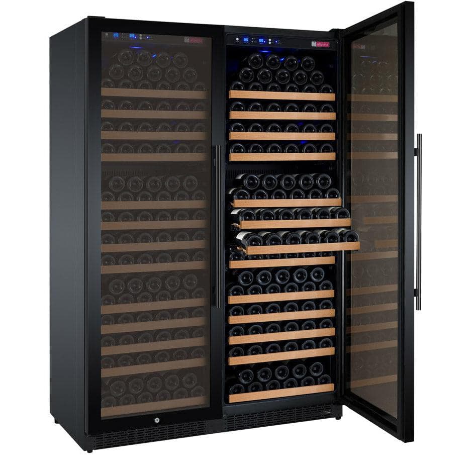 Allavino Allavino 47" Wide 354 Bottle Dual Zone Side-by-Side Wine Refrigerator 2X-VSWR177-1B20